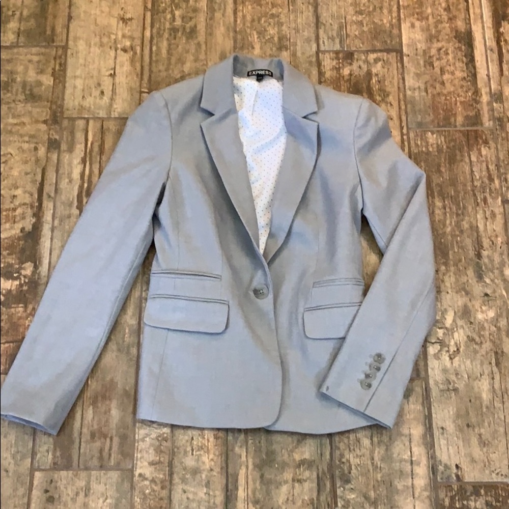 Express grey blazer